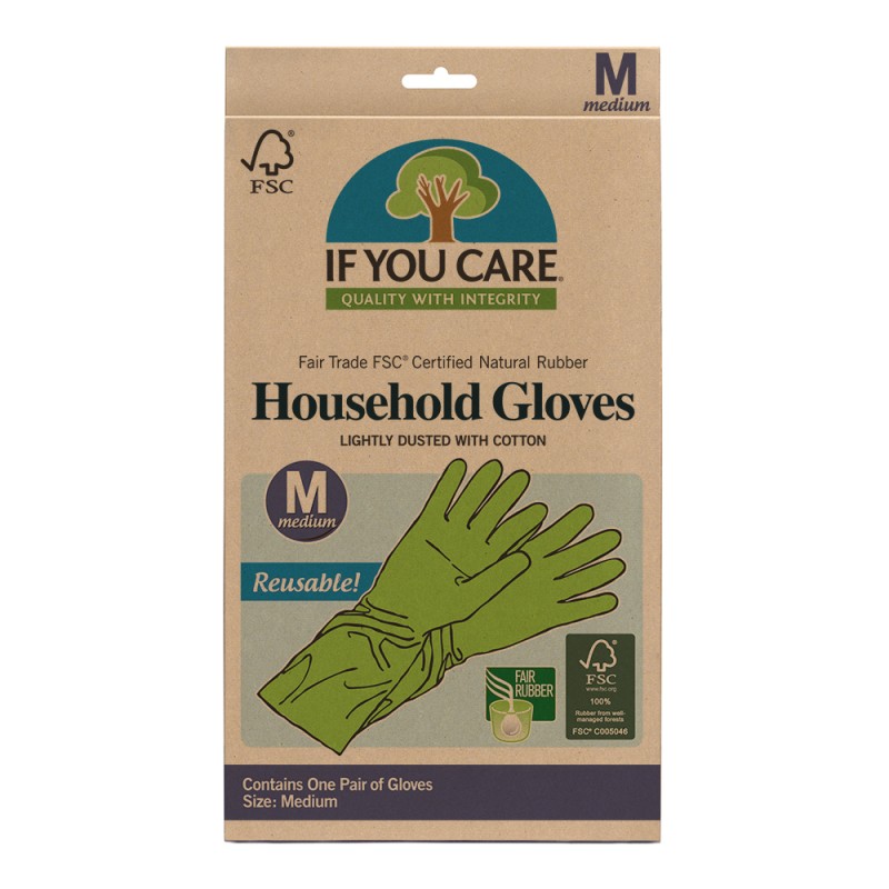 IF YOU CARE HOUSEHOLD GLOVES MED