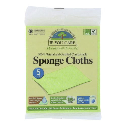 IF YOU CARE REUSABLE SPONGE CLOTHS