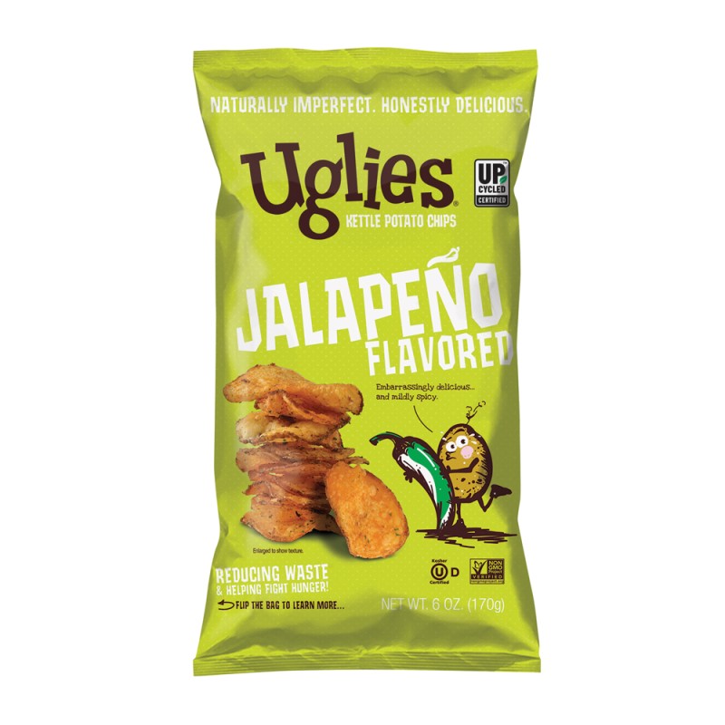 Uglies Potato Chips Jalapeno