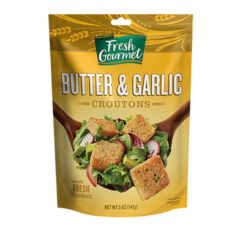 Fresh Gourmet Butter & Garlic Croutons