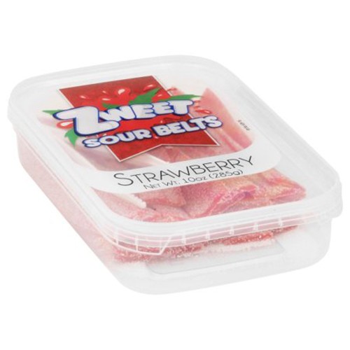 ZWEET SOUR BELTS STRAWBERRY