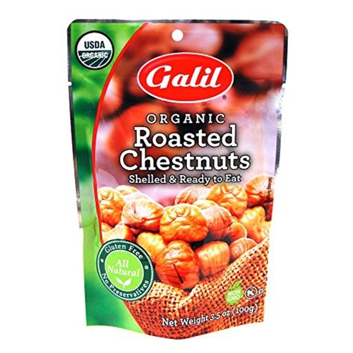 Galil Organic Roasted Chestnuts