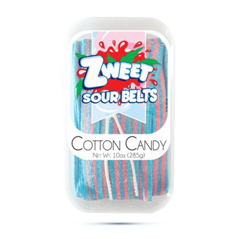 ZWEET SOUR BELTS COTTON CANDY