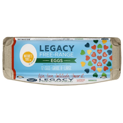 Nature's Yoke Legacy Large White Eggs