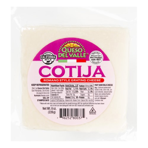 Queso Del Valle Cotija