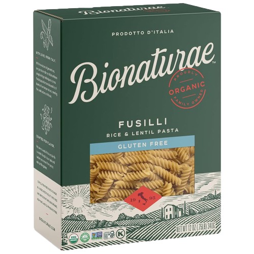 Bionaturae Organic Fusilli, Gluten Free, 12 O Z