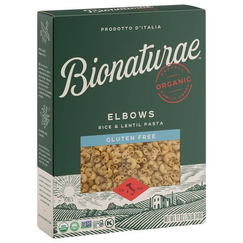 Bionaturae Organic Elbow Pasta, Gluten Free, 12 OZ