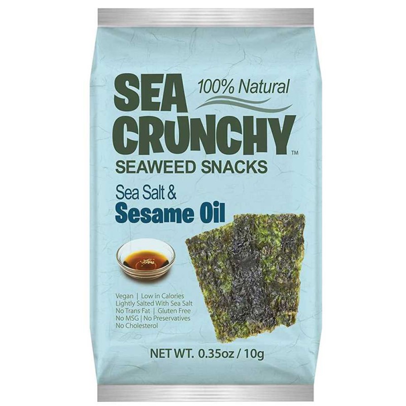 SEAWEED SNACKS SEASALT & SESAME OIL