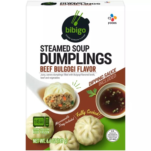 CJ Foods Beef Bulgogi Soup Dumpling