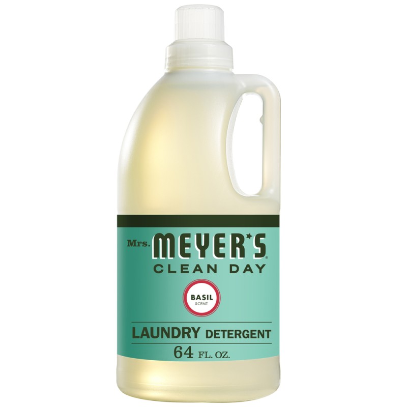 Mrs. Meyer& Laundry Det,2x,Basil, 64 Fz