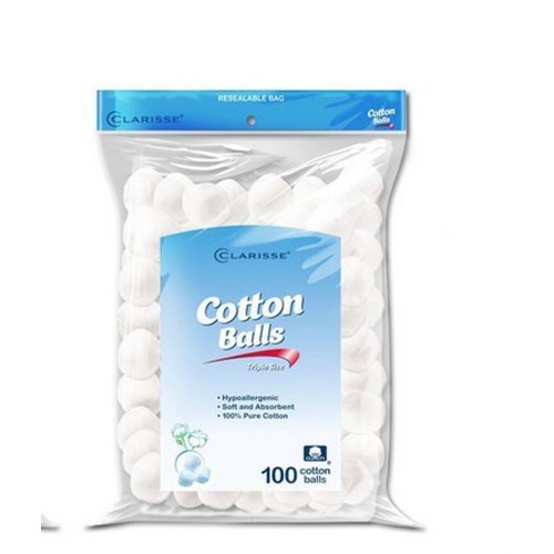 Cotton Balls Jumbo Extra Large, 100 Count