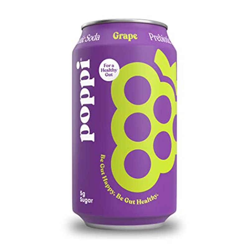 Poppi Prebiotic Soda Grape