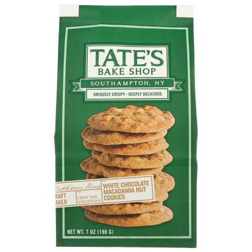 Tate's Cookies White Chocolate Macademia