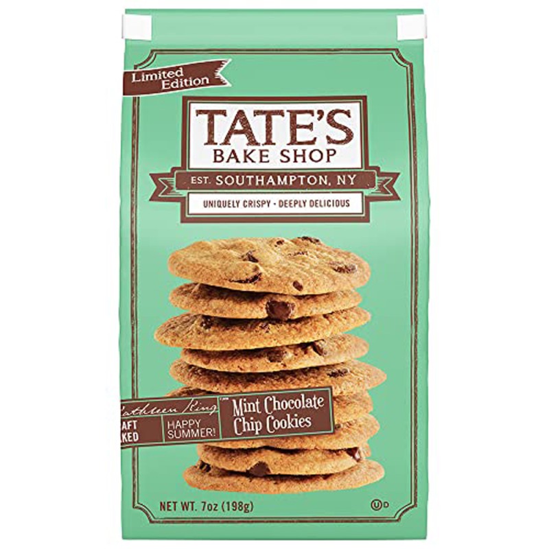 Tate's Cookies Mint Chcolate Chip