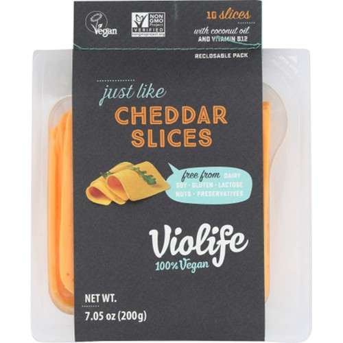 Violife PB Cheddar Slices