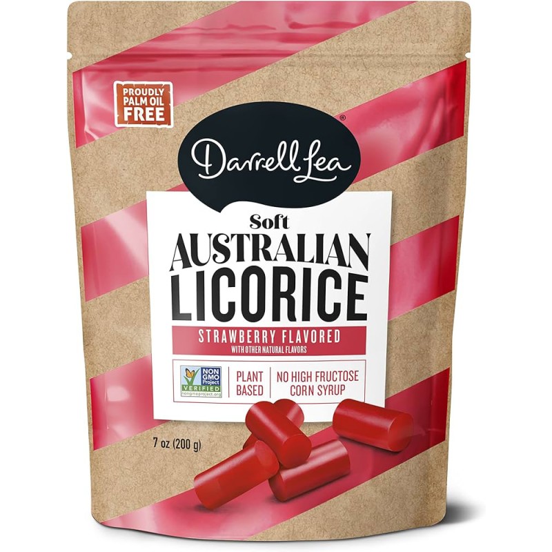 AUSTRALIAN LICORICE STRAWBERRY FLAVORED