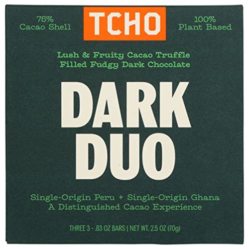 Tcho PB Dark CHocolate Dark Duo