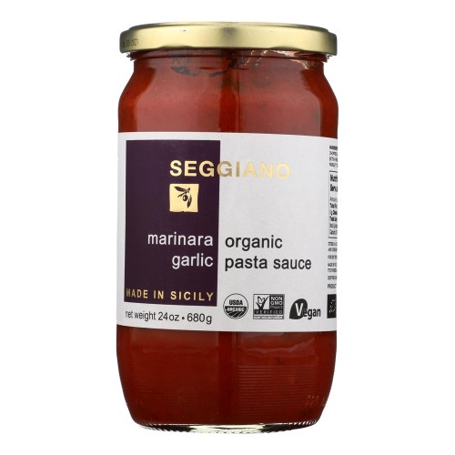 Seggiano Marinara Garlic Organic Pasta Sauce