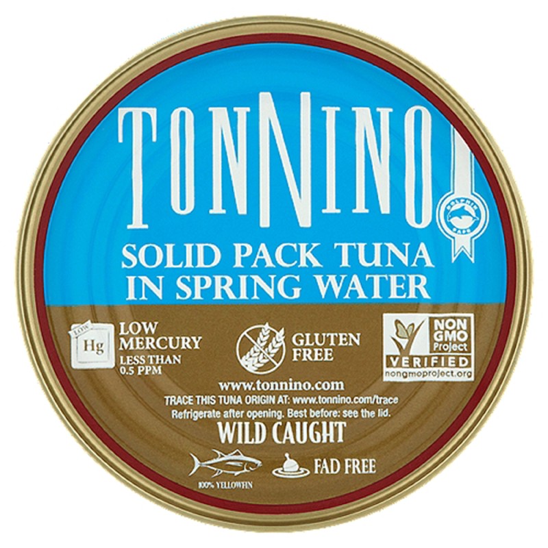 Tonnino Solid Pack Tuna In spring Water