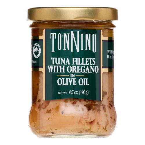 TONNINO TUNA FT W/ OREGANO IN OLIVE