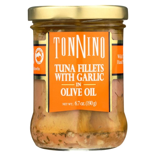 TONNINO TUNA FT W/ GARLIC OLIVE