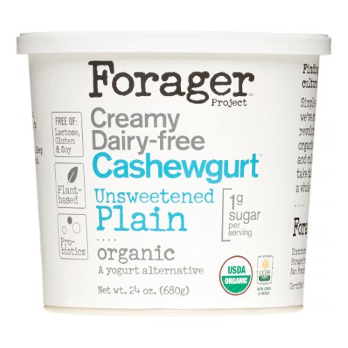 Forager Organic Plain Cashewmilk Yogurt