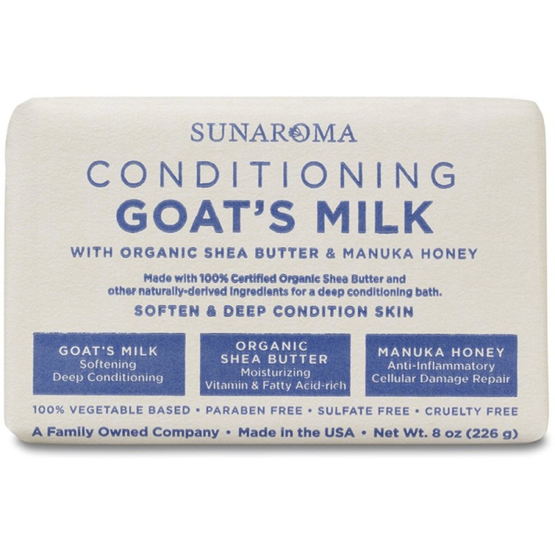 SUNAROMA GOAT'S MILK BODY BAR