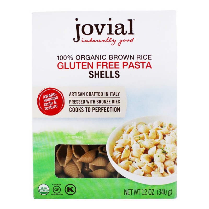 Jovial Organic Brown Rice Shells