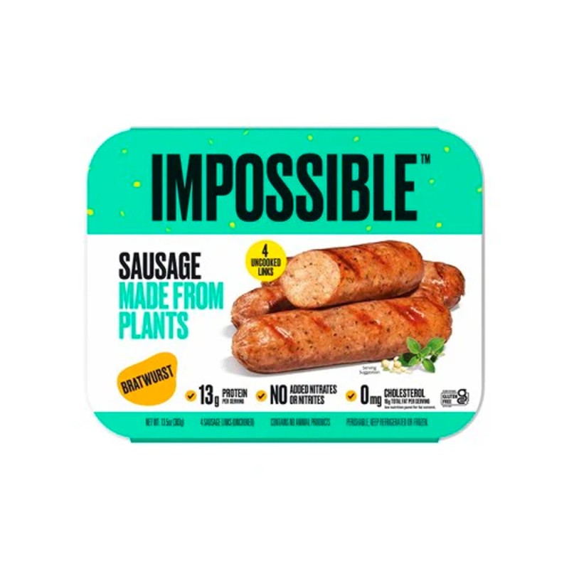 Impossible™ Plant-based Bratwurst Sausage