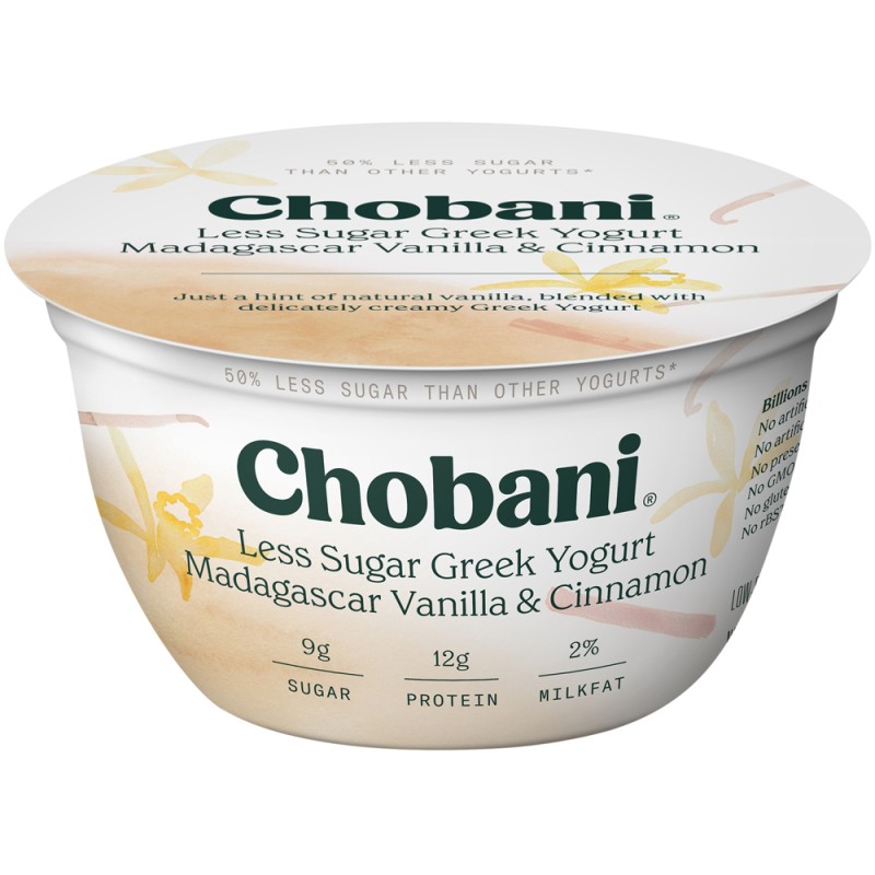 CHOBANI MADAGASCAR VANILLA & CINNAMON