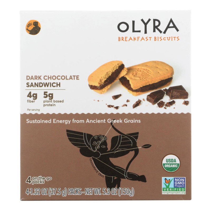 Olyra Breakfast Biscuits Dark Chocolate