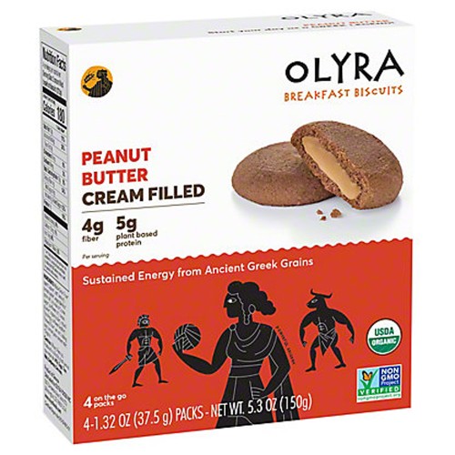 Olyra Breakfast Biscuits Peanut Butter