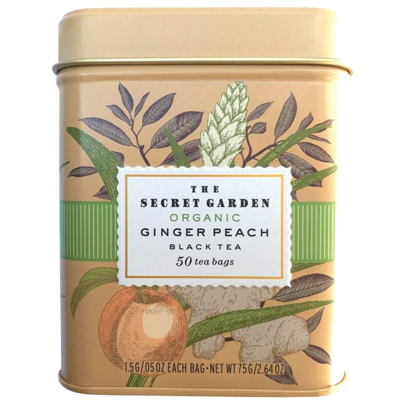 THE SECRET GARDEN ORG TEA GINGER PEACH