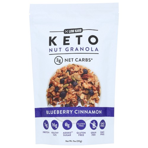 NU TRAIL KETO BLUEBERRY CINNNAMON GRANOLA