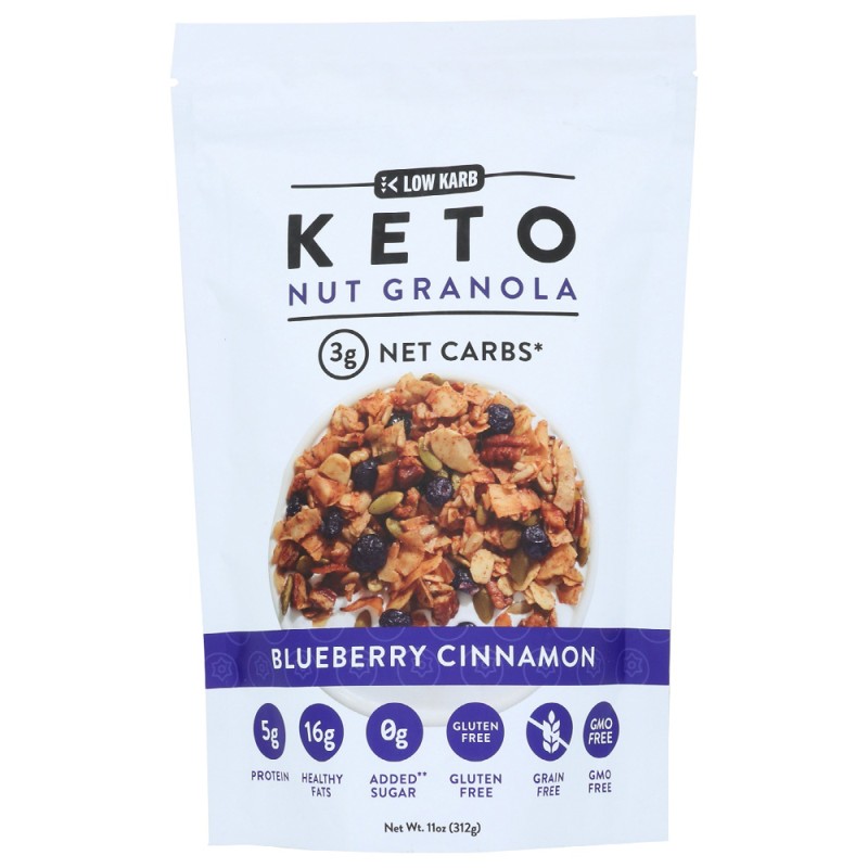 NU TRAIL KETO BLUEBERRY CINNNAMON GRANOLA