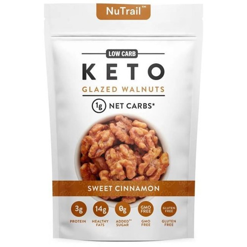 Nu Trail Keto Glazes Walnuts Sweet Cinnamon