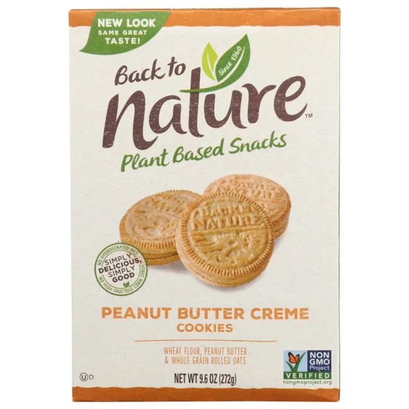 Back to Nature Peanut Butter Cookies