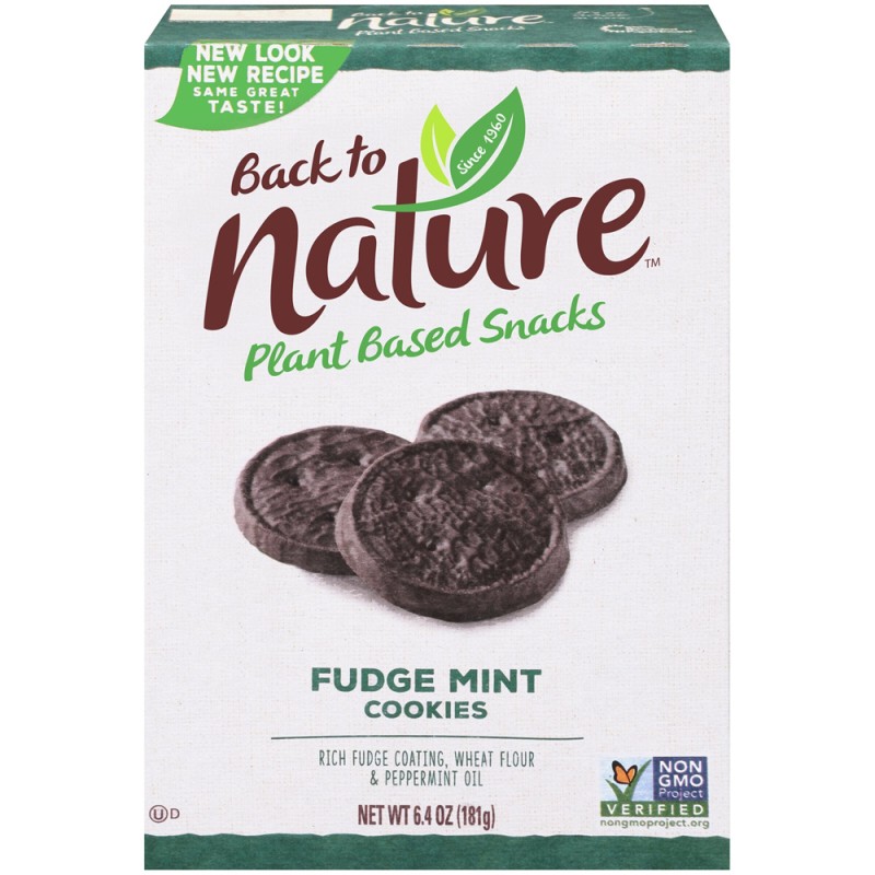 Back to Nature Fudge Mint Cookies