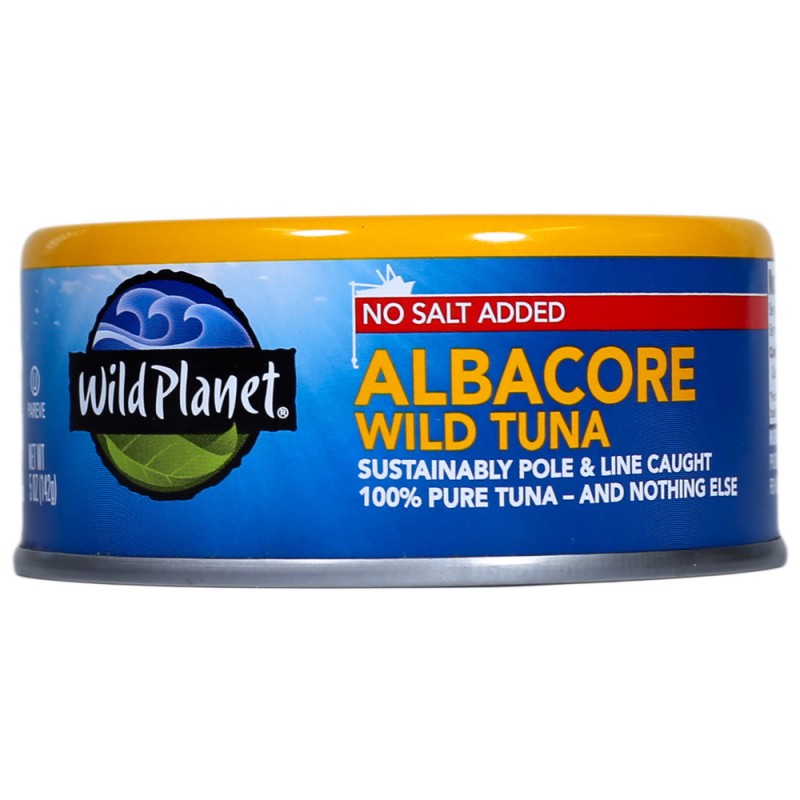 WILD PLANET ALBACORE WILD TUNA NO SALT