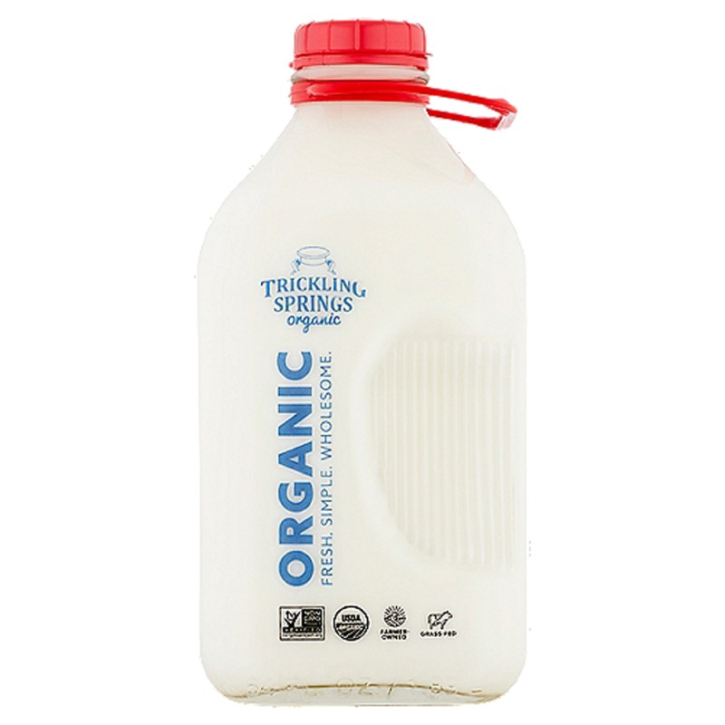 Trickling Springs Organic Whole Milk