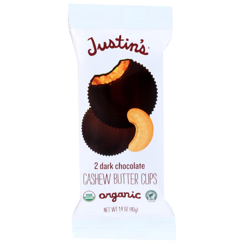 JUSTIN DARK CHOCOLATE CASHEW BUTTER CUPS