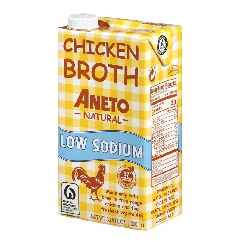 Aneto Chicken Broth Low Sodium