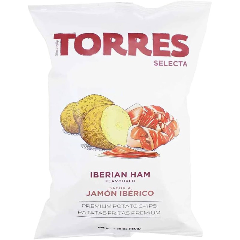 Torres Iberian Ham Potato Chips