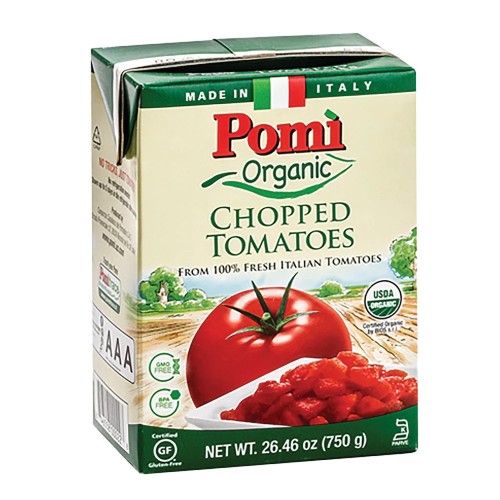 pomi organic chopped tomatoes