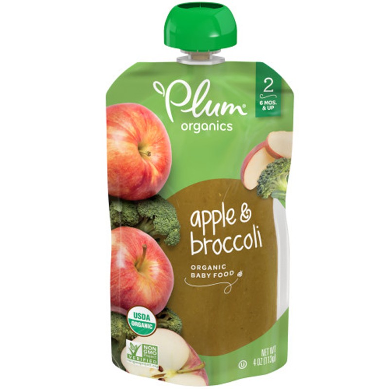 Plum Organic Apple & Broccoli