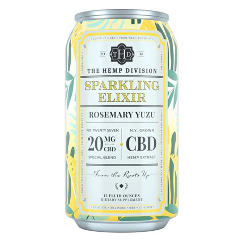 THD Sparkling Elixir Rosemary Yuzu