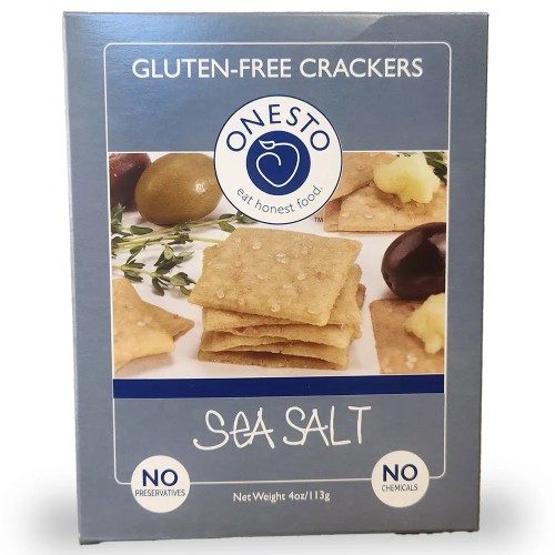 Onesto GF Crackers Sea Salt