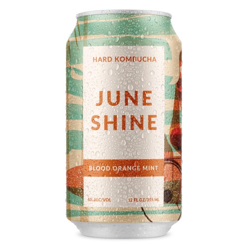 June Shine Hard Kombucha Blood Orange Mint