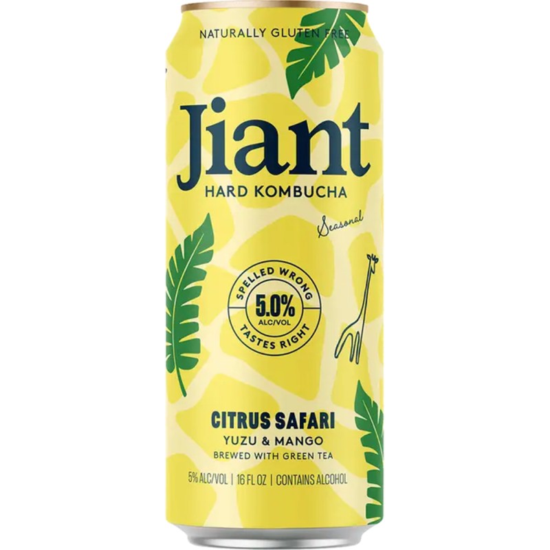 Jiant Hard Kombucha Citrus Safari