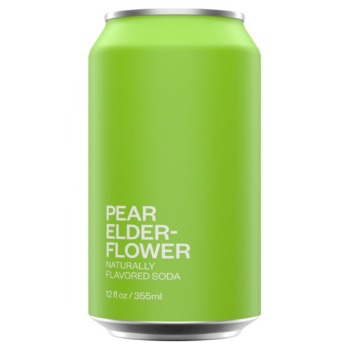 United Sodas Of America Pear Elderflower